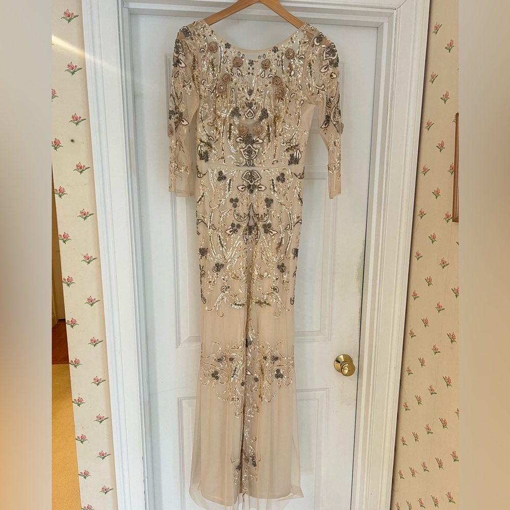 Beautiful sequins dress mother of the groom worn once